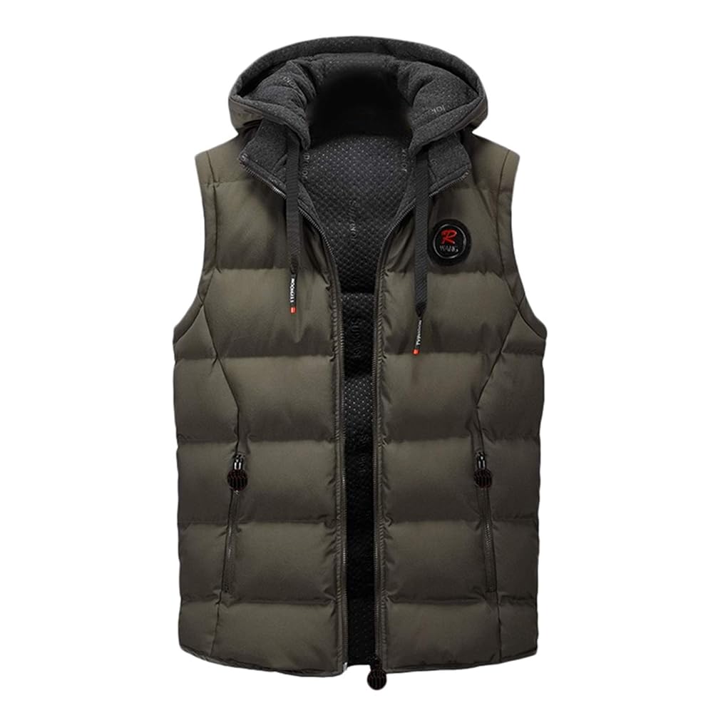 メンズウェア V12 HIDE HOOD VEST V12 HIDE HOOD VEST